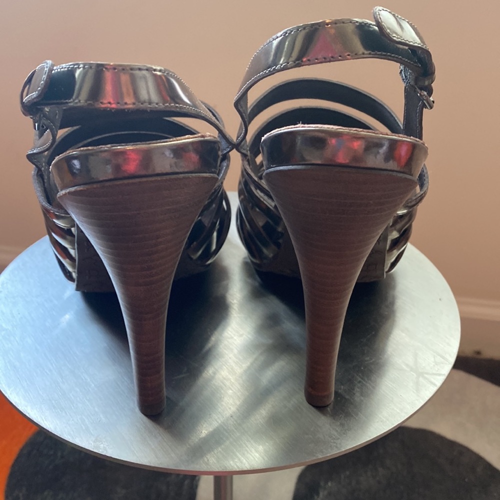 NEW BCBGMAXAZRIA MANDY PLATFORM SANDALS - Picture 7 of 16